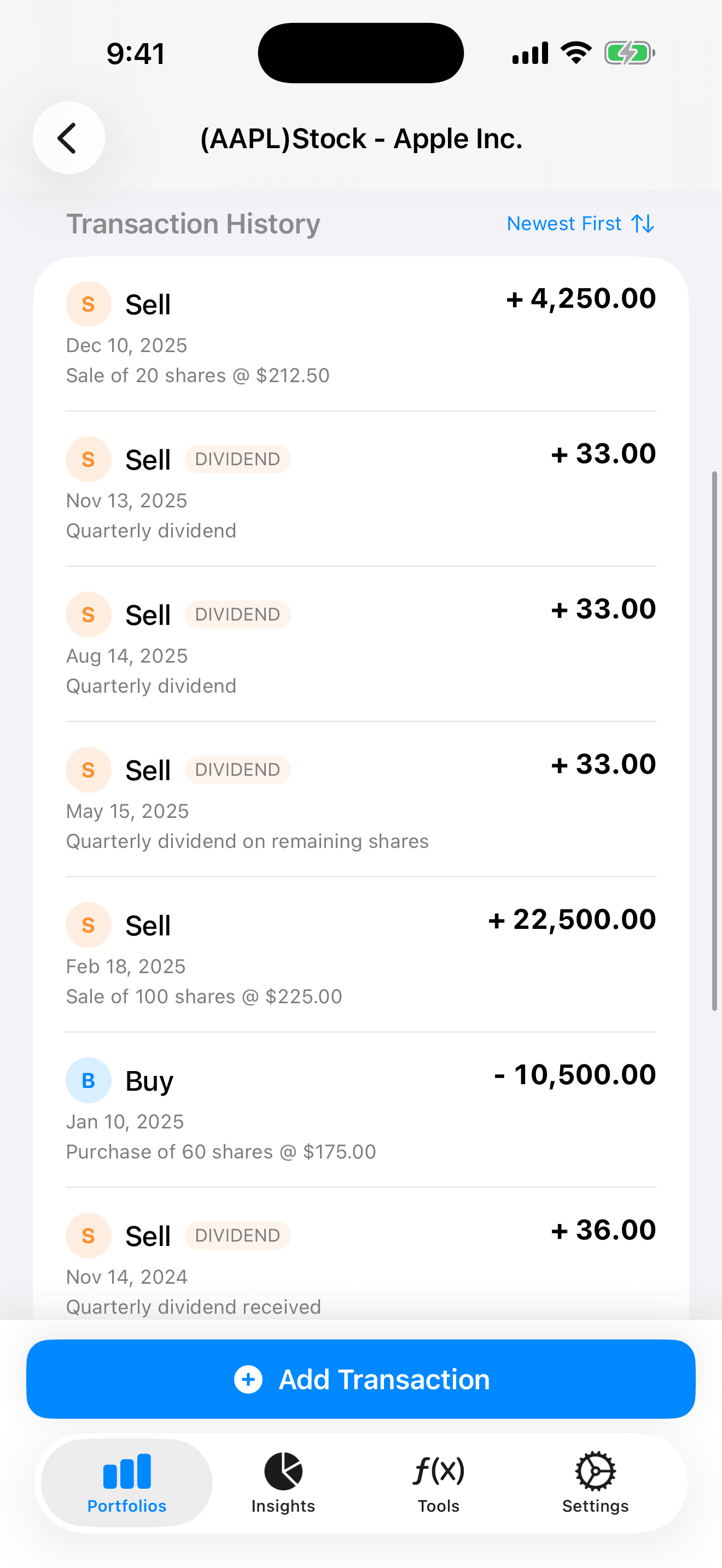 Crystal Clear Transactions